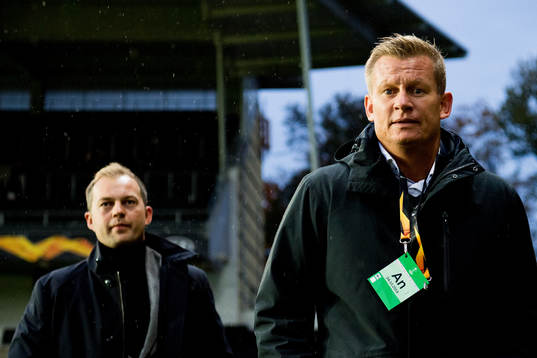 Steffen Iversen, former Rosenborg player, ahead of the Europa League match between Rosenborg and RB Leipzig on October 4, 2018 in Trondheim.
