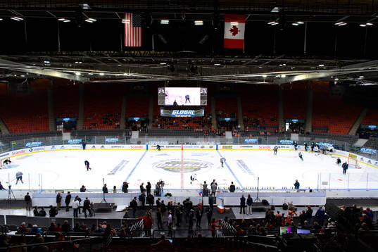 General view of the arena Scandinavium