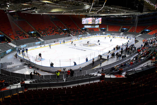 General view of the arena Scandinavium