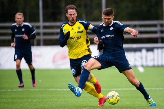 Ängelholms Björn Westerblad och Utsiktens Semir Aganspahic