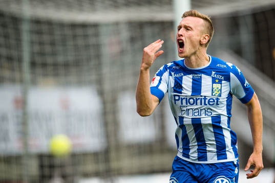 IFK Göteborgs Sebastian Ohlsson jublar