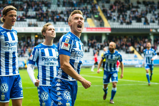 IFK Göteborgs Sebastian Ohlsson jublar