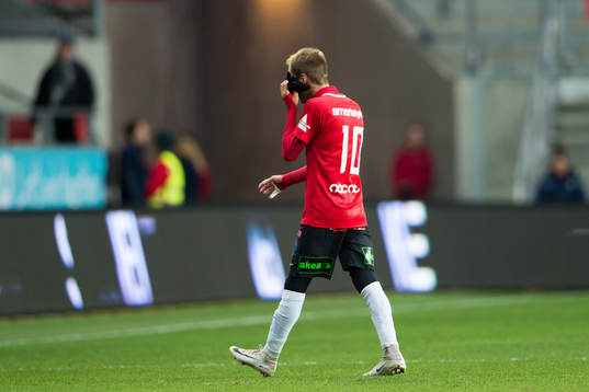 Trelleborgs Zoran Jovanovic får rött kort och lämnar