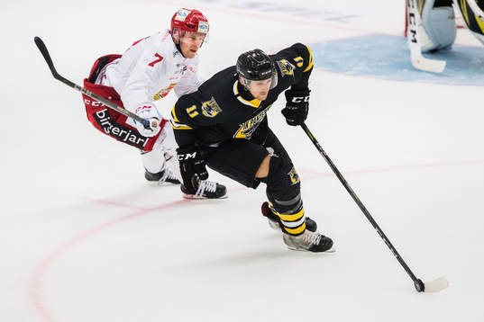 Almtunas Tobias Hage och Panterns Niklas Pavel