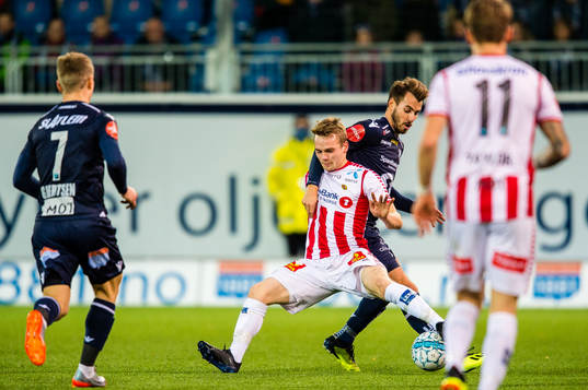 Kent-Are Antonsen of Tromsø and Christoffer Aasbak of