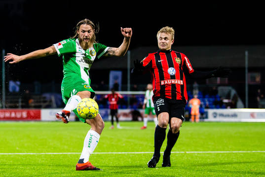 Hammarbys Björn Paulsen och Brommapojkarnas Christopher