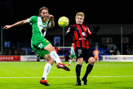Hammarbys Björn Paulsen och Brommapojkarnas Christopher