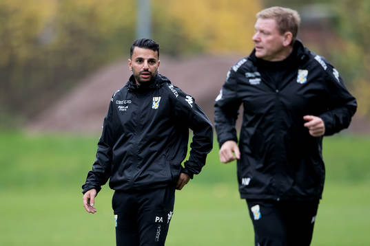 IFK Göteborgs tränare Poya Asbaghi och assisterande