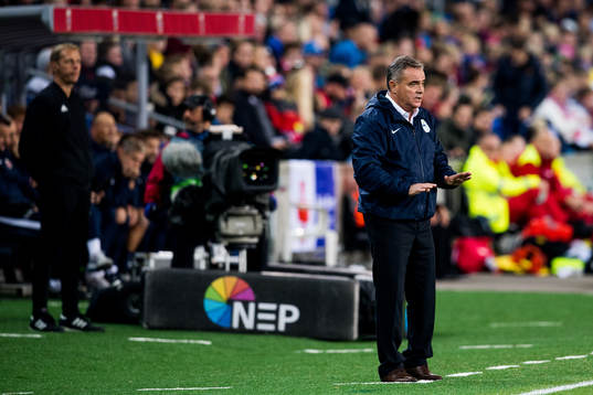 Tomaz Kavcic, head coach of Slovenia,
