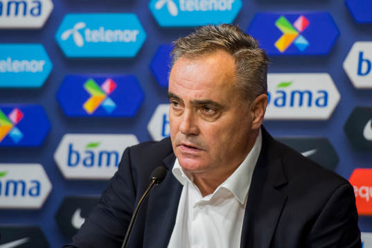 Tomaz Kavcic, head coach of Slovenia,