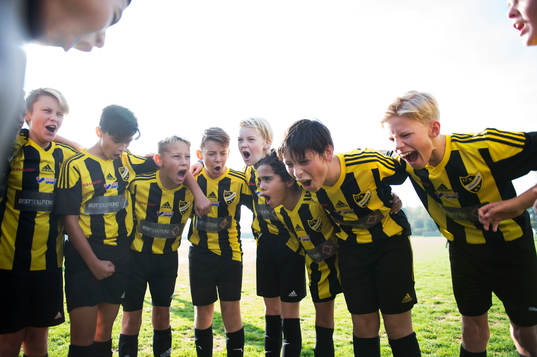 i matchen för pojkar födda 2006 mellan IFK Hässleholms