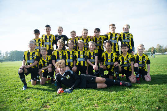 i matchen för pojkar födda 2006 mellan IFK Hässleholms