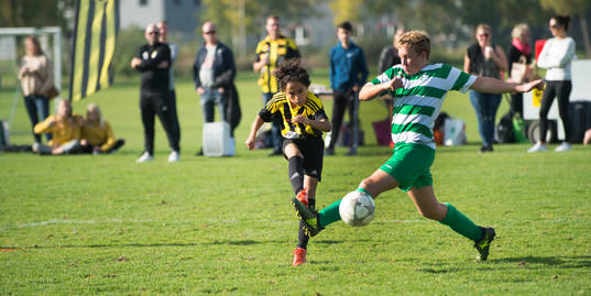 i matchen för pojkar födda 2006 mellan IFK Hässleholms