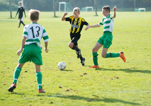 i matchen för pojkar födda 2006 mellan IFK Hässleholms