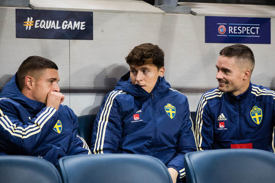 Kristoffer Peterson, Victor Nilsson Lindelöf and Mikael