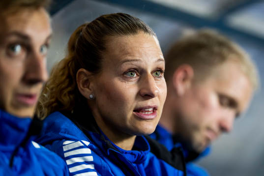 Linköpings assisterande tränare Charlotte Rohlin