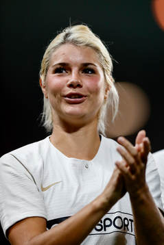 under åttondelsfinalen i Champions League mellan