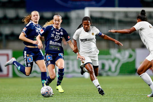 Linköpings Kosovare Asllani och Paris Formiga