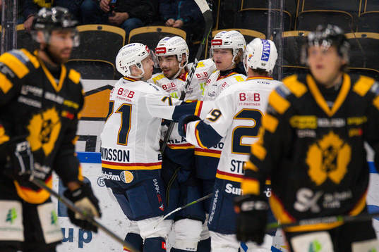 Djurgårdens Jonathan Davidsson, Gustav Possler och Marcus