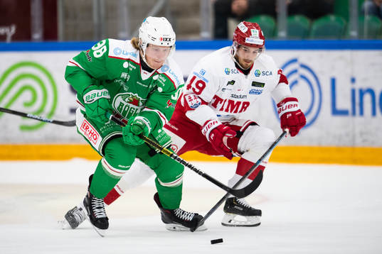 Rögles Erik Andersson och Timrås Sebastian Collberg