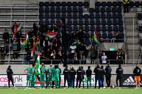 Dalkurds spelare tackar publiken