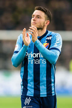 Djurgårdens Kerim Mrabti tackar publiken
