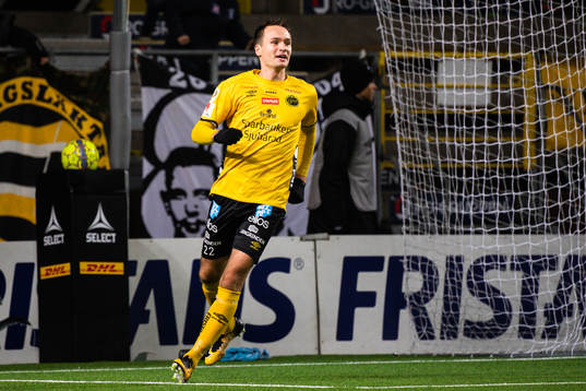 Elfsborgs Viktor Prodell jublar