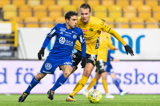 Elfsborgs Viktor Prodell och Sundsvalls David Haro Iniesta