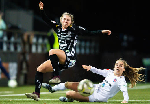 Rosengårds Fiona Brown och Piteås Jo Blankenship
