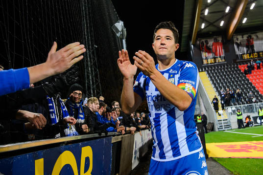 IFK Göteborgs David Boo Wiklander jublar