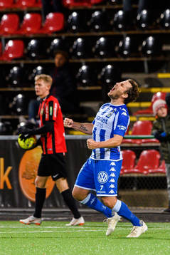 IFK Göteborgs Tobias Hysén jublar