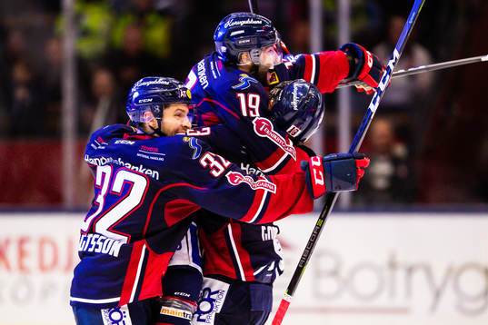 Linköpings Andrew Gordon, Lukas Bengtsson jublar med Joe