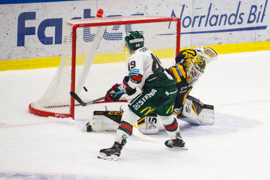 Skellefteås målvakt Gustaf Lindvall