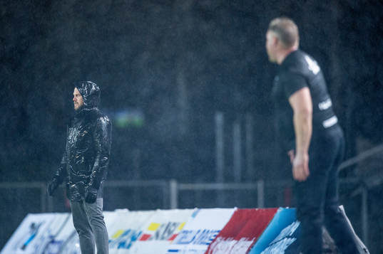 Elfsborgs manager Jimmy Thelin och Trelleborgs tränare Patrick Winqvist