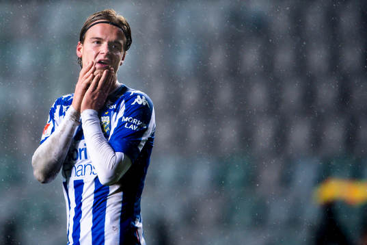 IFK Göteborgs August Erlingmark deppar