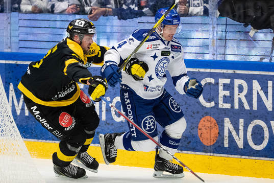Västerås Marcus Bergman och Leksands Mattias Nilsson