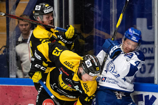 Västerås Marcus Bergman och Kalle Östman  och Leksands