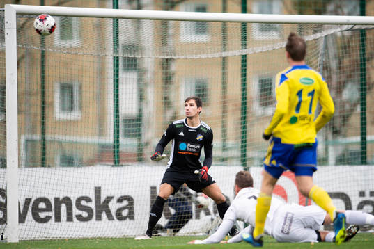 Eskilsminnes målvakt Emir Plakalo