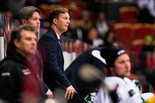 Färjestads tränare Johan Pennerborn