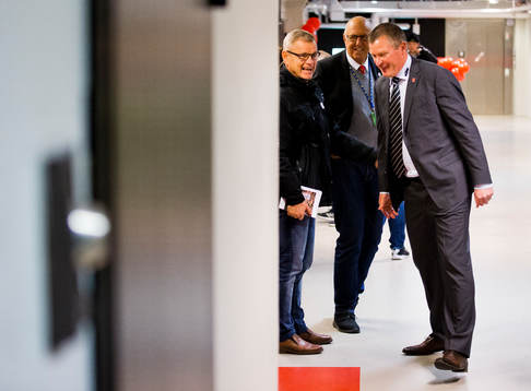 Calgary Flames scout Håkan Loob och Örebros tränare