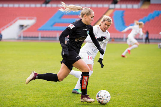 Göteborgs Elin Rubensson och Rosengårds Hanna Folkesson