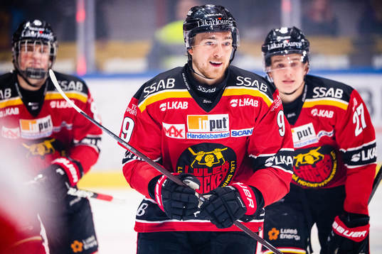 Luleås Johan Forsberg jublar