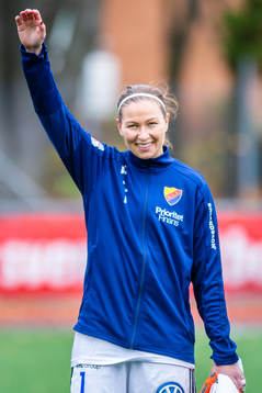 Djurgårdens målvakt Gudbjörg Gunnarsdottir