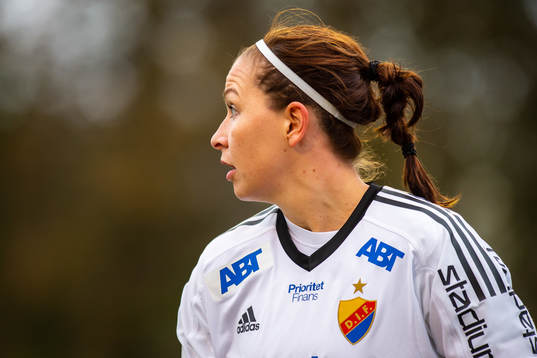 Djurgårdens målvakt Gudbjörg Gunnarsdottir