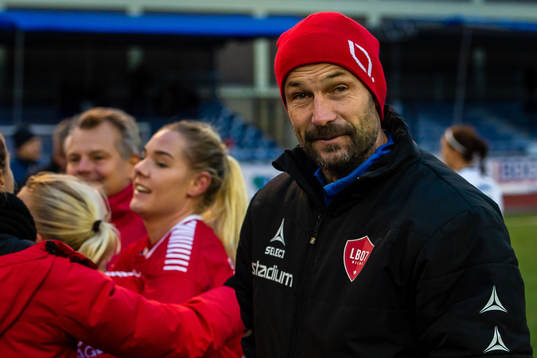 LB07s tränare Otto Persson är nöjd