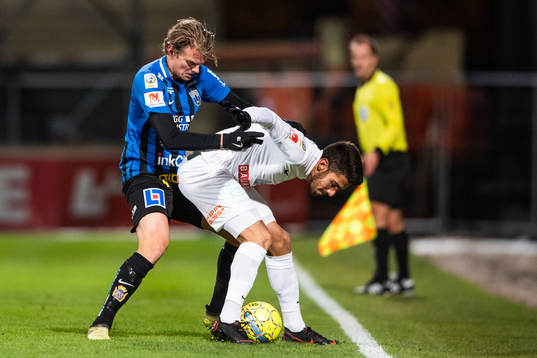 Sirius Tim Björkström och Brommapojkarnas Antonio Nieves