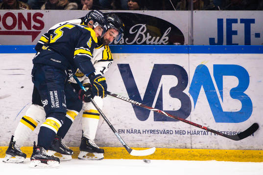 s Martin Fehérváry och Brynäs Johan Alcén