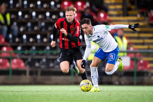 Brommapojkarnas Tim Söderström och Norrköpings David