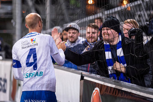 Norrköpings Andreas Johansson jublar