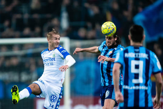 IFK Göteborgs Benjamin Nygren och Djurgårdens Jonas Olsson